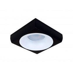 Врізний точковий світильник MJ-Light PRD 3557S-1 BK + PRD 3557-2 WH (Китай)