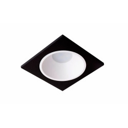 Врізний точковий світильник MJ-Light 6002S BK + 3001R WH (Китай)