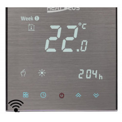 Терморегулятор HEAT PLUS Iteo Steel Wi-Fi (Південна Корея)