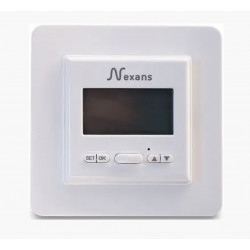 Програмований терморегулятор для теплої підлоги Nexans N-comfort TD