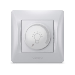 Димер LED 200Вт срібний шовк VIDEX BINERA
