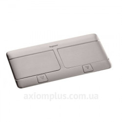 Лючок на 6 (2х3) модулів (нержавіюча сталь) 054022
