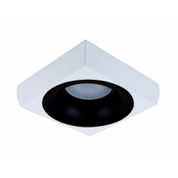 Врізний точковий світильник MJ-Light PRD 3557S-1 WH + PRD 3557-2 BK (Китай)